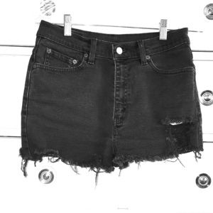 Levi High-rise shorts